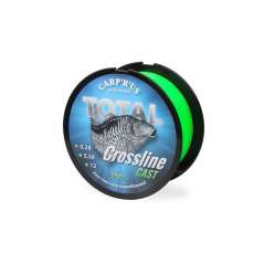 Carp´R´Us vlasec Total Crossline Cast – Green 0,35mm, 1200m, 9,1kg, 20lb