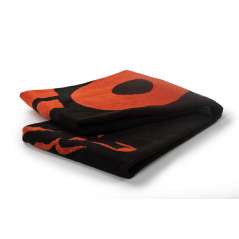 Osuška Fox beach towel Black / Orange