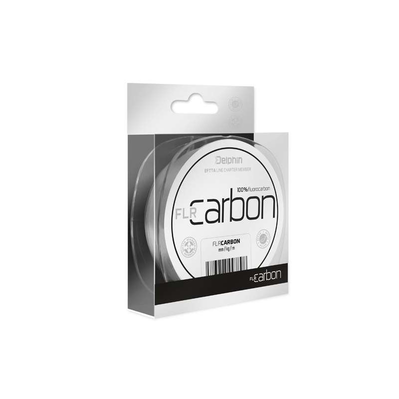 Delphin FLR CARBON 100% 0,125mm 1,3kg 50m fluorokarbón transp.