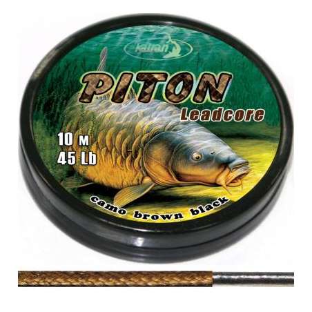 KATRAN Olovenka PITON Hnedo-Čierna 45lb/10m