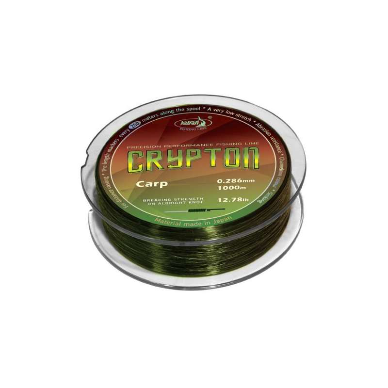 KATRAN Vlasec CRYPTON CARP - 0.371mm/21.30lb (1000m)