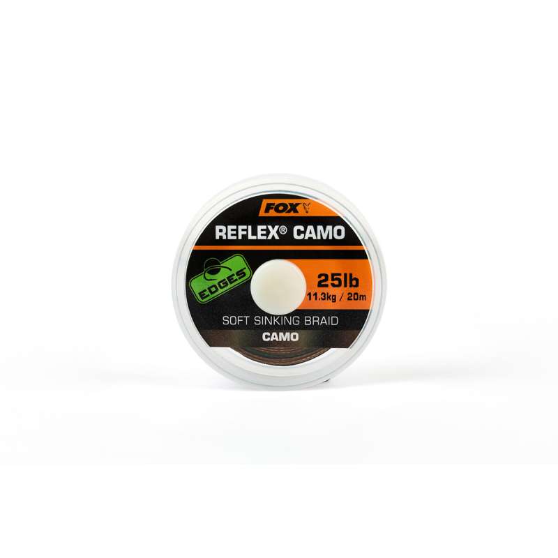 FOX šnúrka EDGES™ REFLEX CAMO 20lb