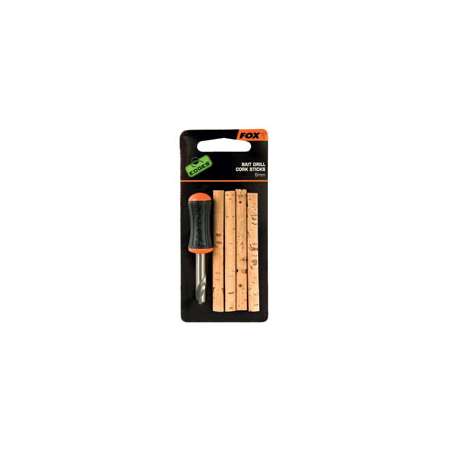 FOX Bait Drill & Cork Sticks - Drill & 6mm Cork Sticks
