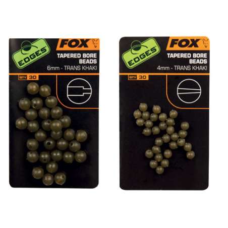 FOX Tapered Bore Beads - 6mm