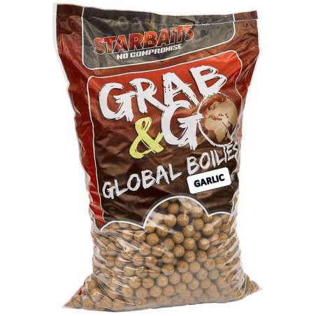 STARBAITS Global boilies  GARLIC 20mm 10kg