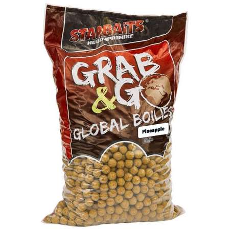 STARBAITS Global boilies PINEAPPLE 20mm 10kg