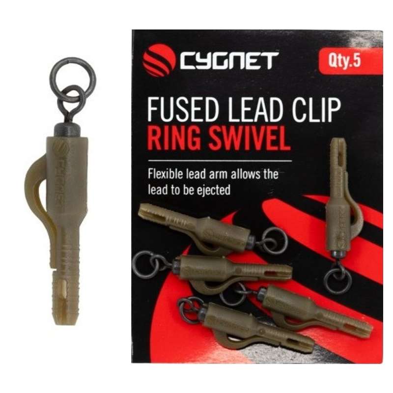 CYGNET Záveska Fused Lead Clip Ring Swivel