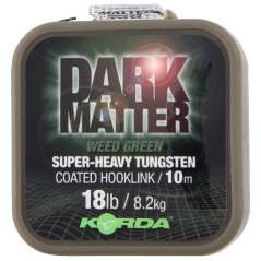 KORDA šnúrka Dark Matter Tungsten Coated Braid Weed Green 18 lb