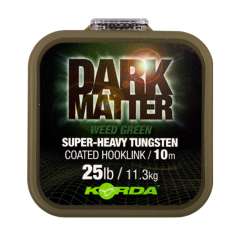 KORDA šnúrka Dark Matter Tungsten Coated Braid Weed Green 25 lb