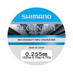 SHIMANO vlasec TECHNIUM INVISITEC QP 0,255mm 6,70kg 1530m