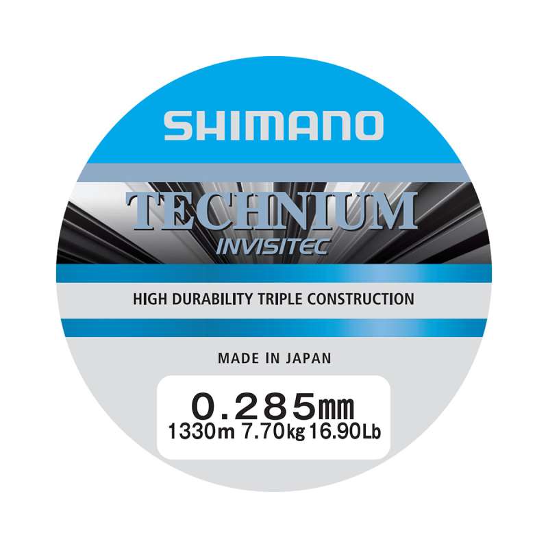 SHIMANO vlasec TECHNIUM INVISITEC QP 0,285mm 7,70kg 1330m