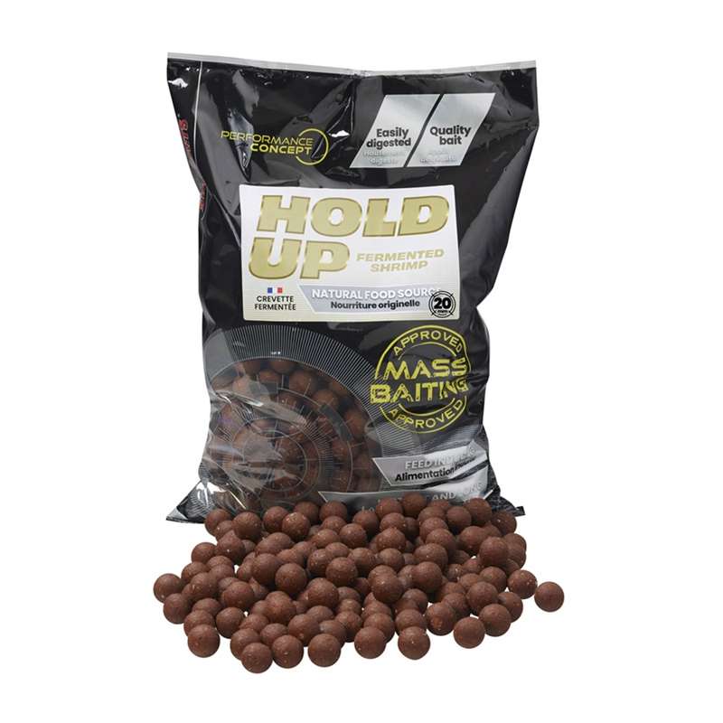 STARBAITS Mass Baiting Boilies Hold Up Fermented Shrimp 3kg