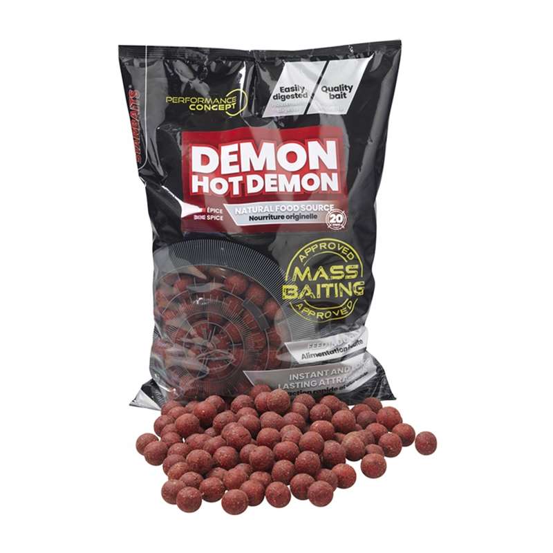 STARBAITS Mass Baiting Boilies Hot Demon 3kg