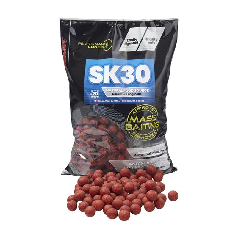 STARBAITS Mass Baiting Boilies SK30 3kg