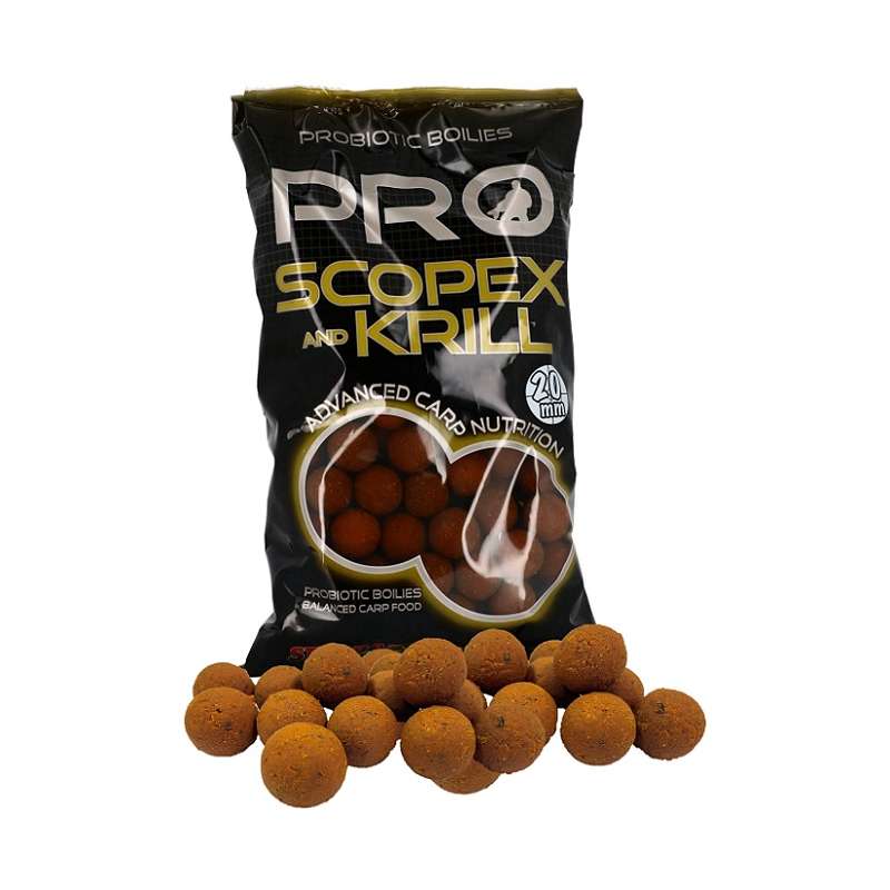 STARBAITS Boilies Probiotic Scopex Krill 800g