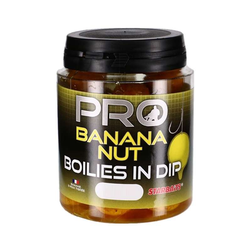 STARBAITS Boilies v dipe Banana Nut 150g