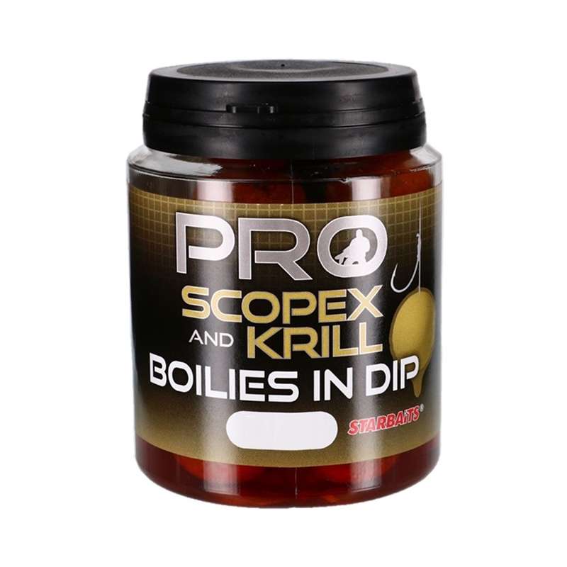 STARBAITS Boilies v dipe Scopex Krill 150g