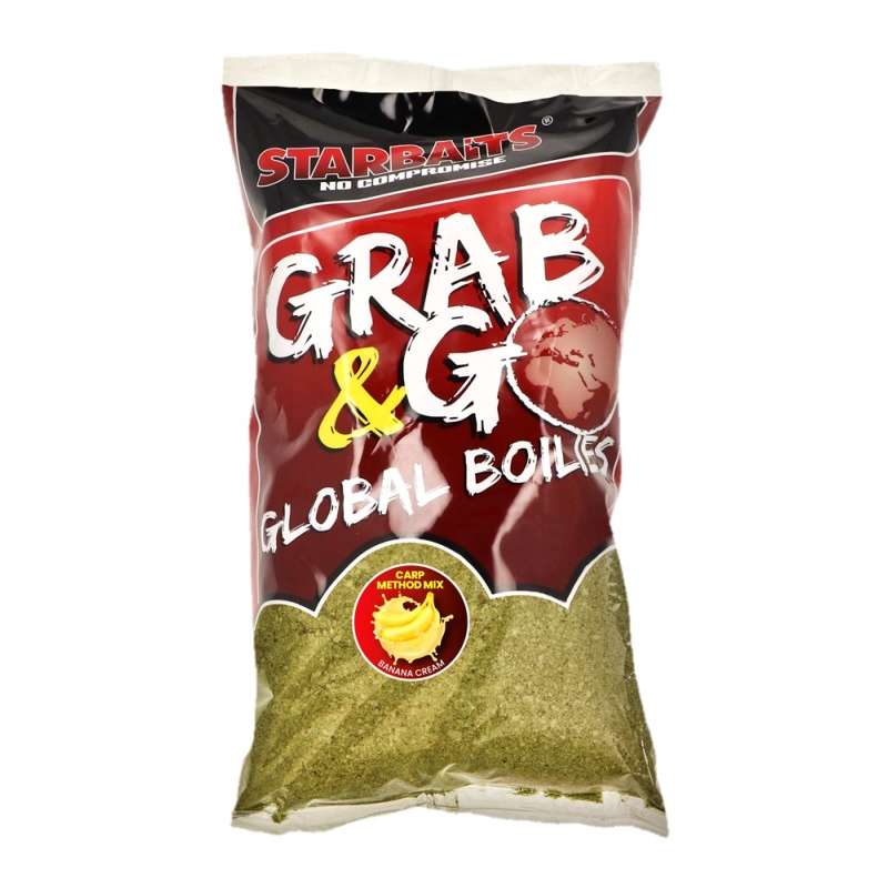 STARBAITS Method Mix Global Banana Cream 1,8kg