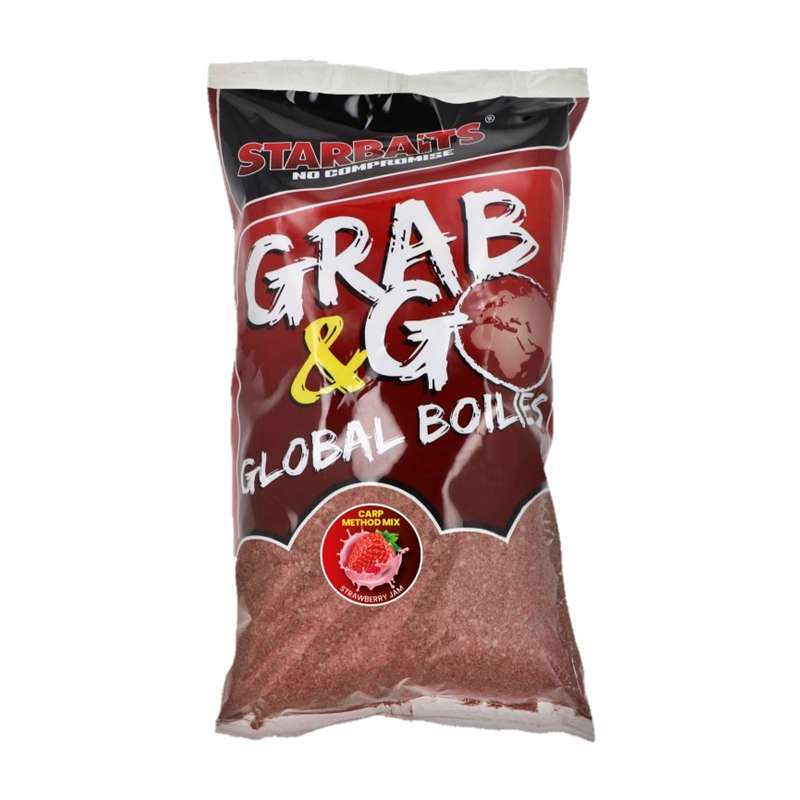 STARBAITS Method Mix Global Strawberry Jam 1,8kg