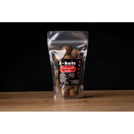 F-Baits Balanced Boilies GLM - Squid (GLM - Oliheň) 20mm