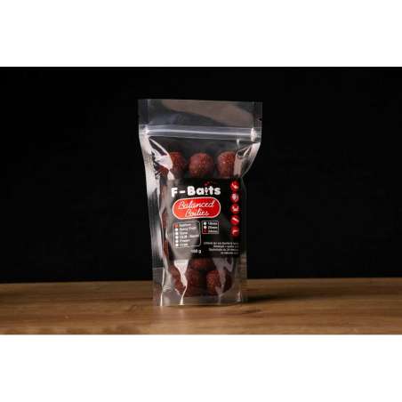 F-Baits Balanced Boilies Salmon (Losos) 24mm