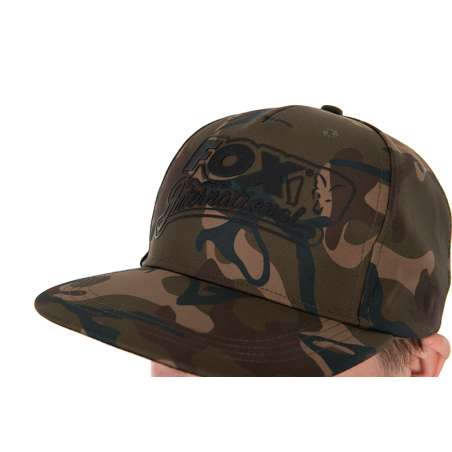 FOX Camo Flat Peak Snapback Hat