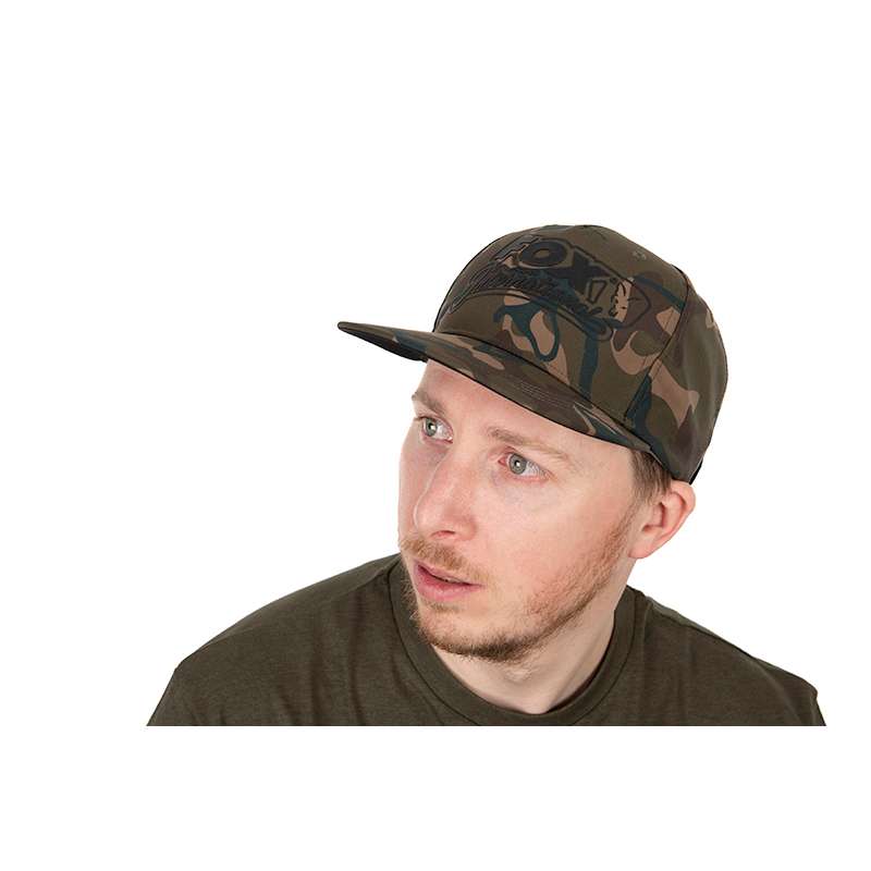 FOX Camo Flat Peak Snapback Hat