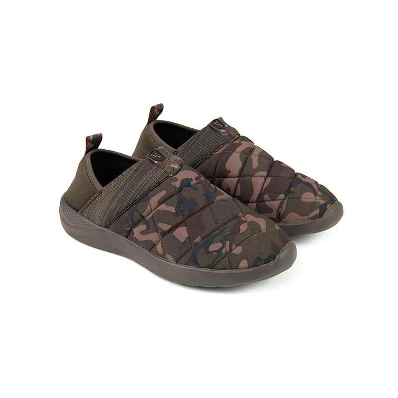 FOX šľapky Camo/Khaki Bivvy Slipper