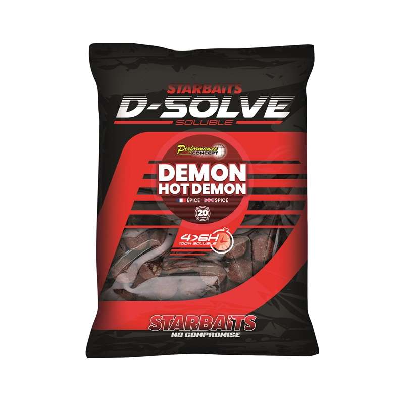 STARBAITS D-Solve Boilies Hot Demon 2,5kg 20mm