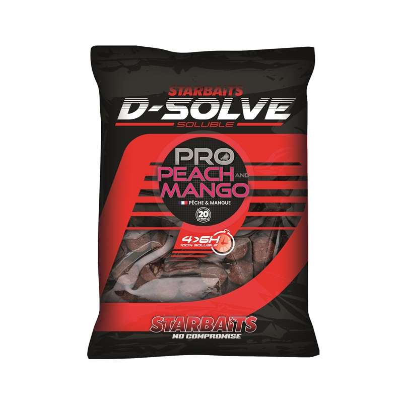 STARBAITS D-Solve Boilies Peach Mango 2,5kg 20mm