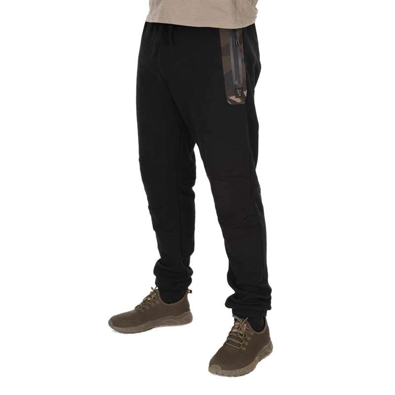 FOX Tepláky Black / Camo premium 310 joggers