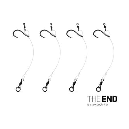 DELPHIN Nadväzec THE END CHOD Rig 4ks