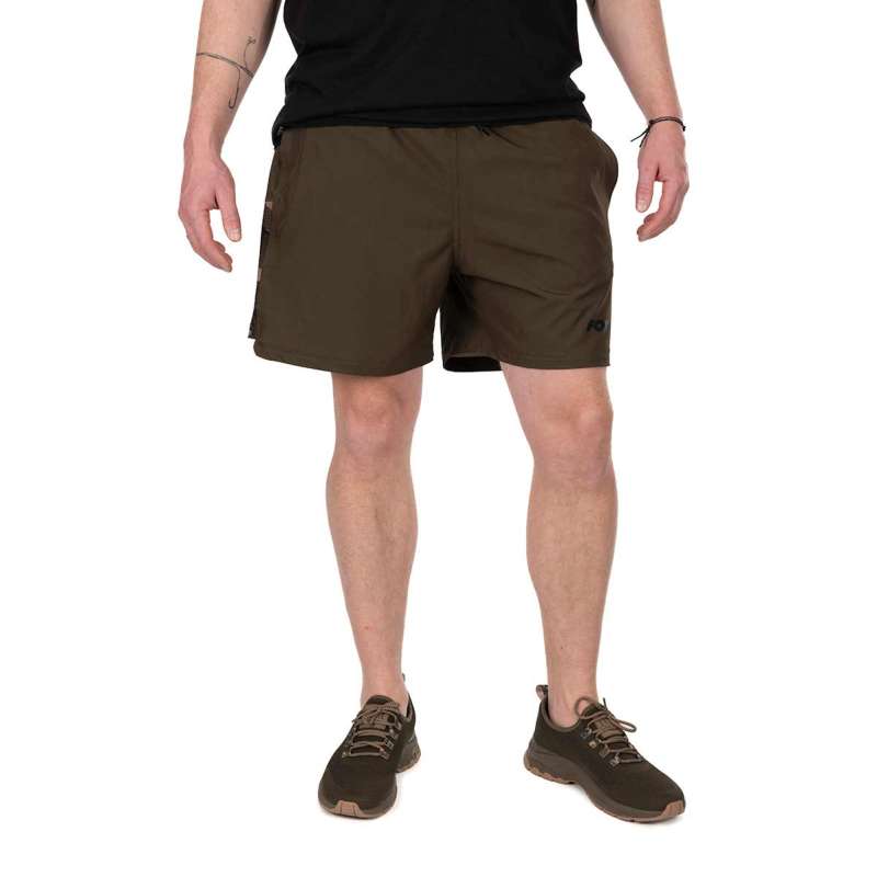 FOX Kraťasy Khaki Camo LW Swim Shorts