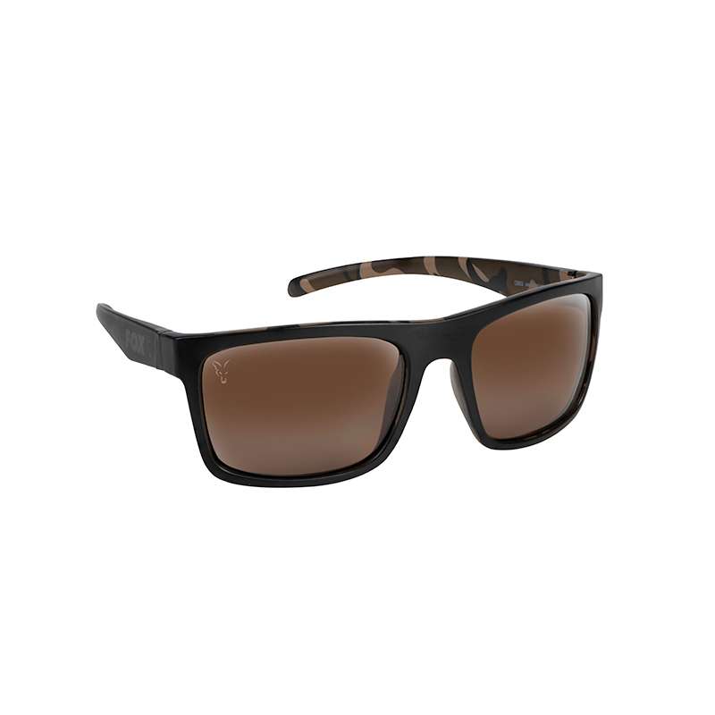 FOX Okuliare Avius - Black/Camo - Brown Lense