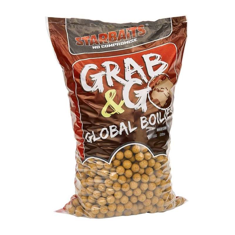 STARBAITS Boilies Global Sweet Corn 5kg 20mm