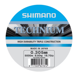 SHIMANO Vlasec Line Technium 5000m Grey