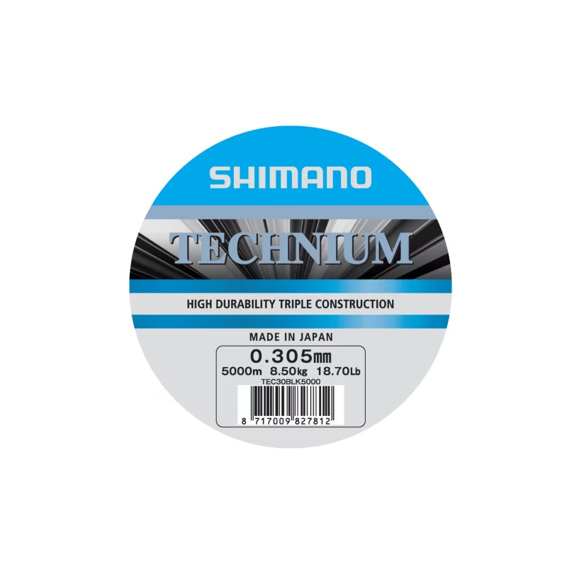 SHIMANO Vlasec Line Technium 5000m Grey