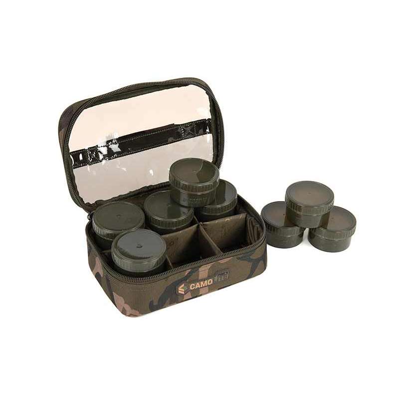 FOX Púzdro Camolite 8 Pot Hookbait Case FOX Púzdro Camolite 8 Pot Hookbait Case