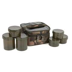 FOX Púzdro Camolite 6 Pot Hookbait case