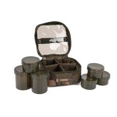 FOX Púzdro Camolite 6 Pot Hookbait case