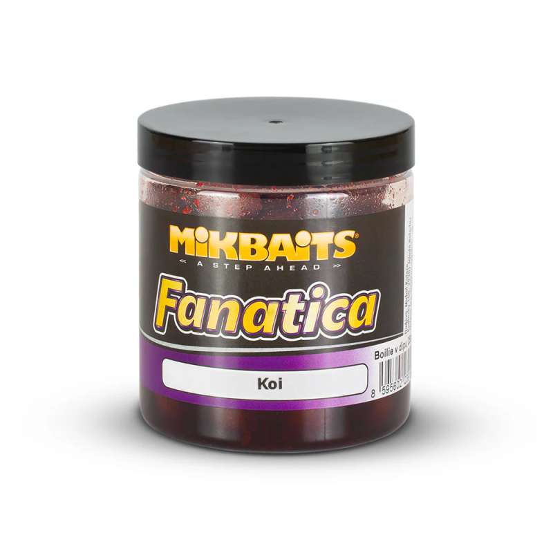 Mikbaits Fanatica boilie v dipu 250ml Koi Mikbaits Fanatica boilie v dipu 250ml Koi
