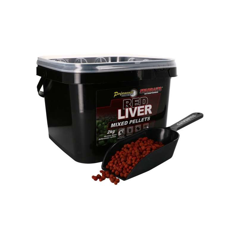 Pelety Red Liver Starbaits 2kg