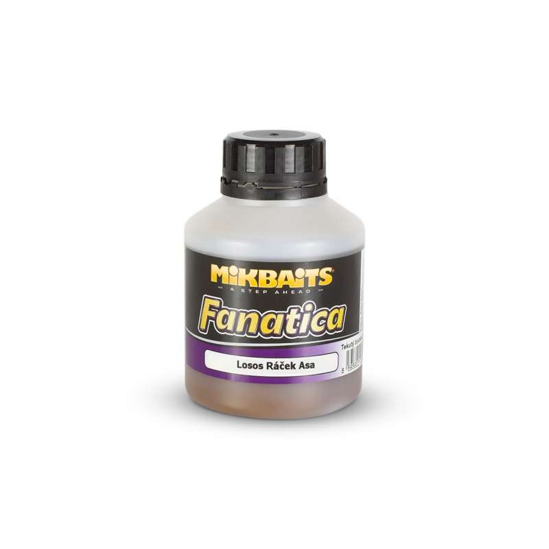 Mikbaits Fanatica Booster 250ml Losos Ráček Asa Mikbaits Fanatica Booster 250ml Losos Ráček Asa
