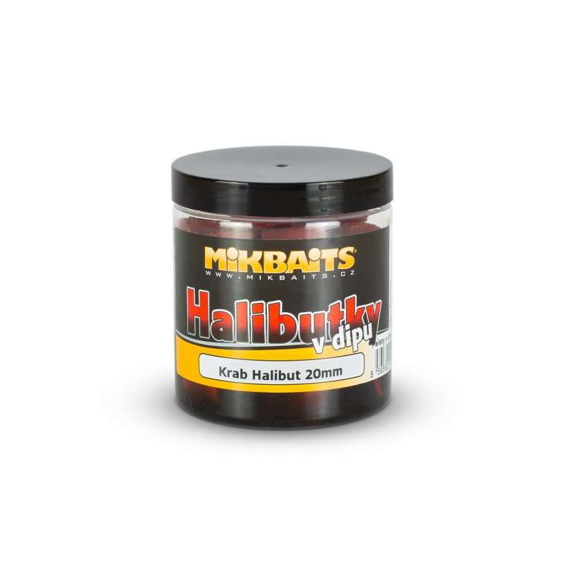 Mikbaits Pelety Halibut v dipe Krab Halibut Mikbaits Pelety Halibut v dipe Krab Halibut