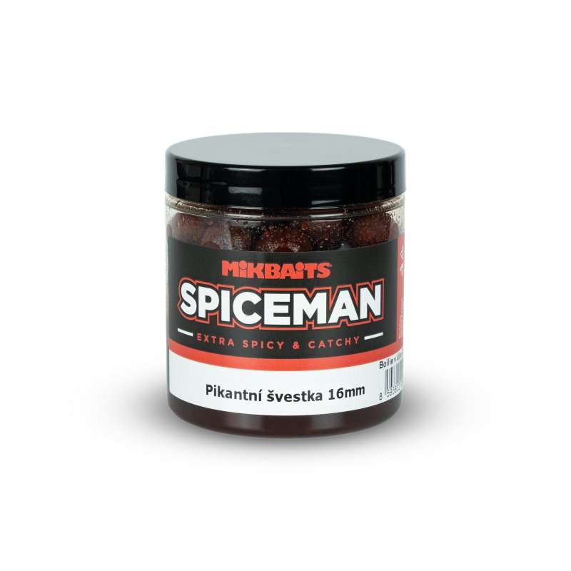 Mikbaits Boilies v dipe Spiceman Pikantní Švestka Mikbaits Boilies v dipe Spiceman Pikantní Švestka