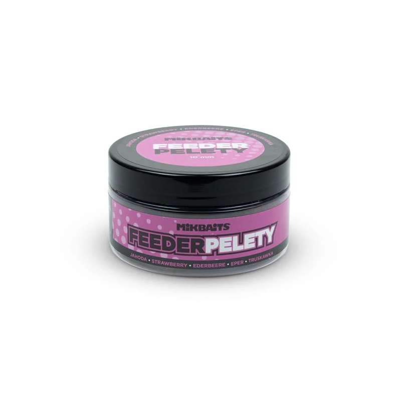Mikbaits Feeder pelety Jahoda 10mm (100ml) Mikbaits Feeder pelety Jahoda 10mm (100ml)