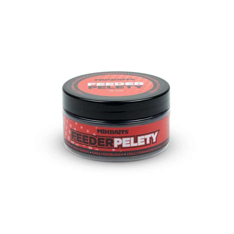 Mikbaits Feeder pelety Chilli Cesnak 10mm (100ml) Mikbaits Feeder pelety Chilli Cesnak 10mm (100ml)