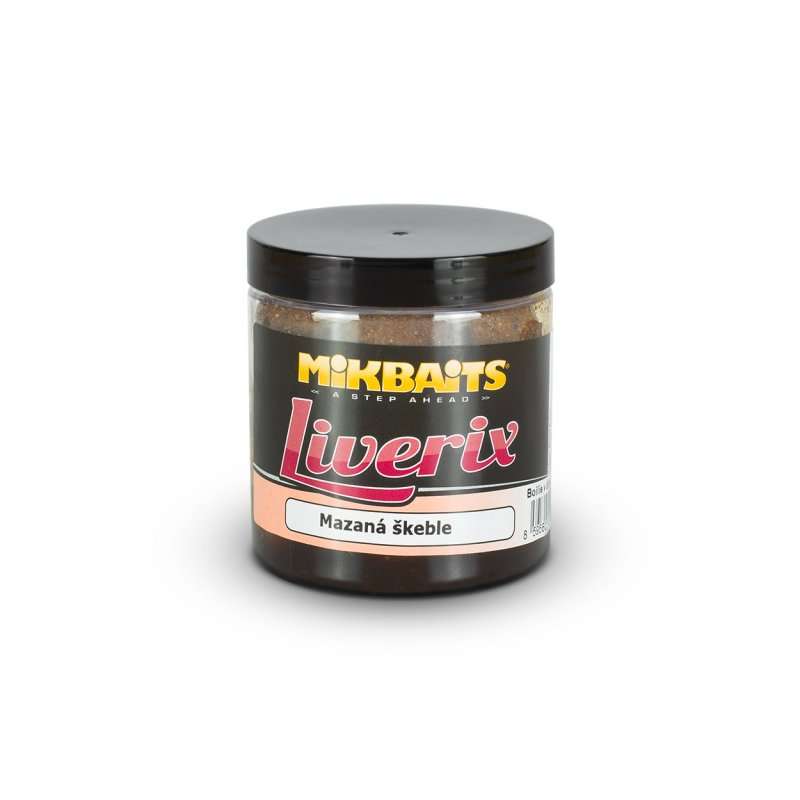 Mikbaits Boilies v dipe LiveriX Mazaná Škebla Mikbaits Boilies v dipe LiveriX Mazaná Škebla
