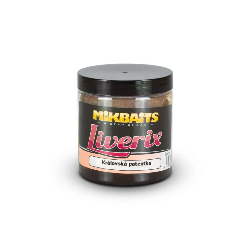 Mikbaits Boilies v dipe LiveriX Královská Patentka Mikbaits Boilies v dipe LiveriX Královská Patentka