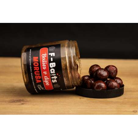 F-BAITS Moruša Boilies v dipe 20mm